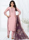 Peach Colour New Exclusive Wear Designer Embroidery Readymade Salwar Suit Collection N F C 599 PEACH